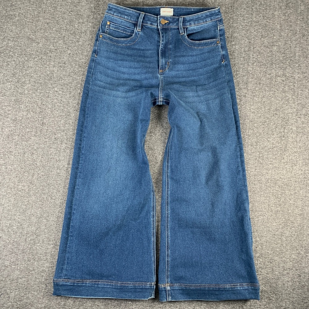 Driftwood Martha Jeans Womens 30x27 Wide Leg Flare Western Cowgirl